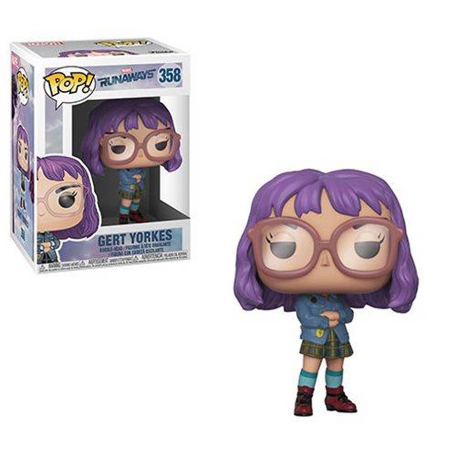 POP Marvel 358 Marvels Runaways Gert Yorkes Vinyl Bobble Head