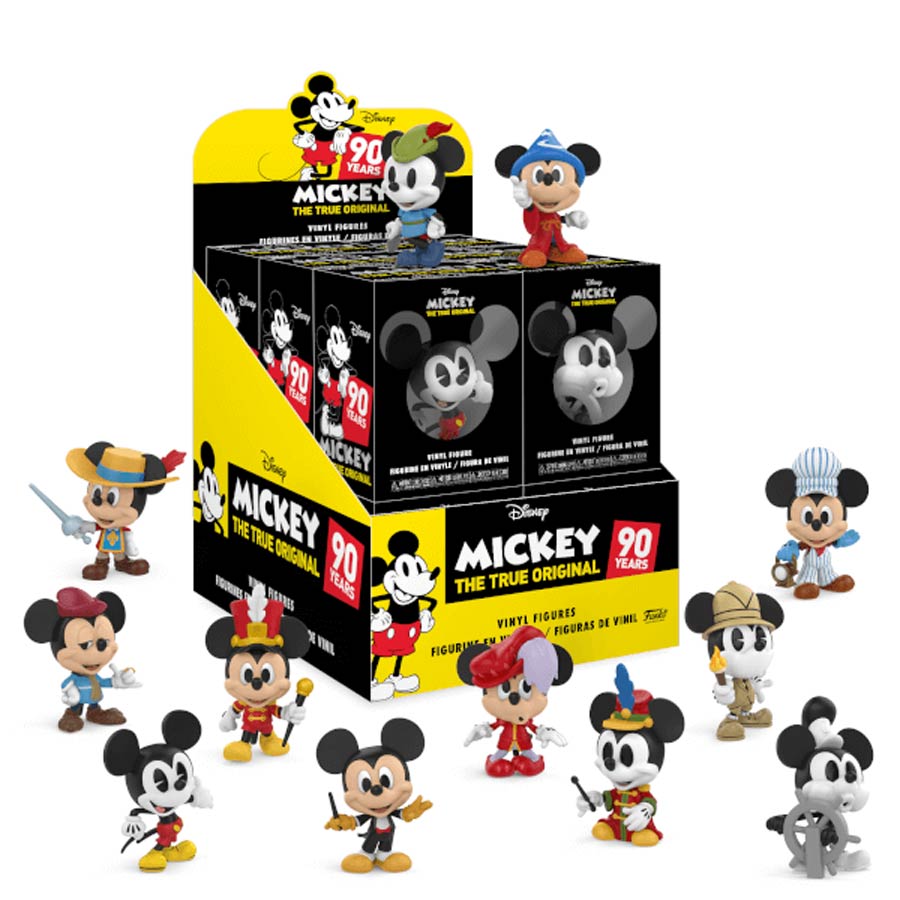 Disney Mickeys 90th Anniversary Mystery Minis Blind Mystery Box