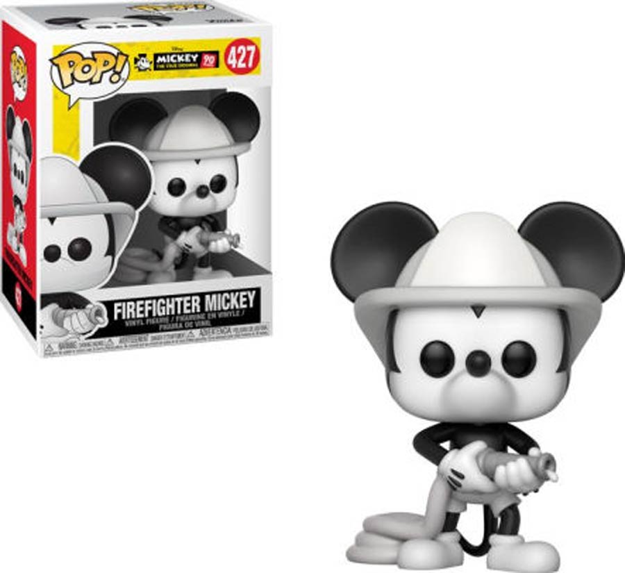 POP Disney 427 Mickeys 90th Anniversary Firefighter Mickey Vinyl Figure