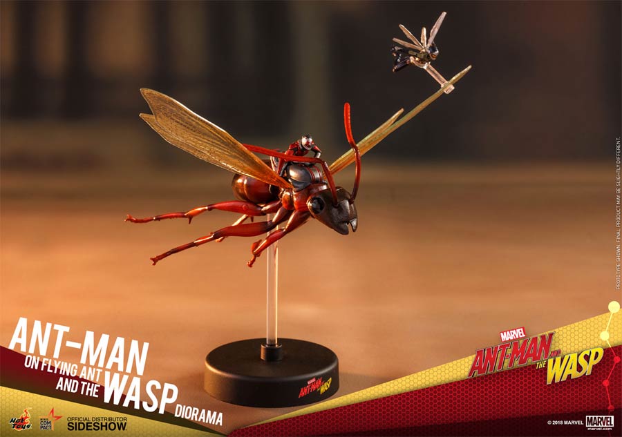 Ant-Man And The Wasp Collectible Set MMS Compact Series Diorama