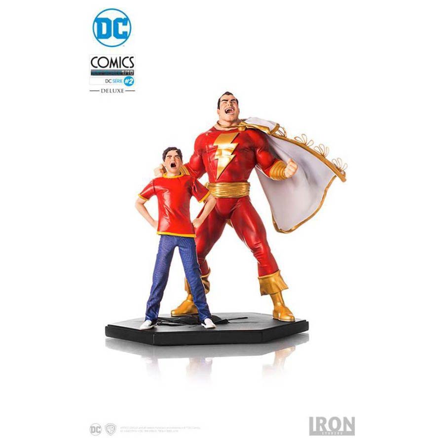 SHAZAM Deluxe Art Scale 1/10 Scale DC Comics Series 2 Statue