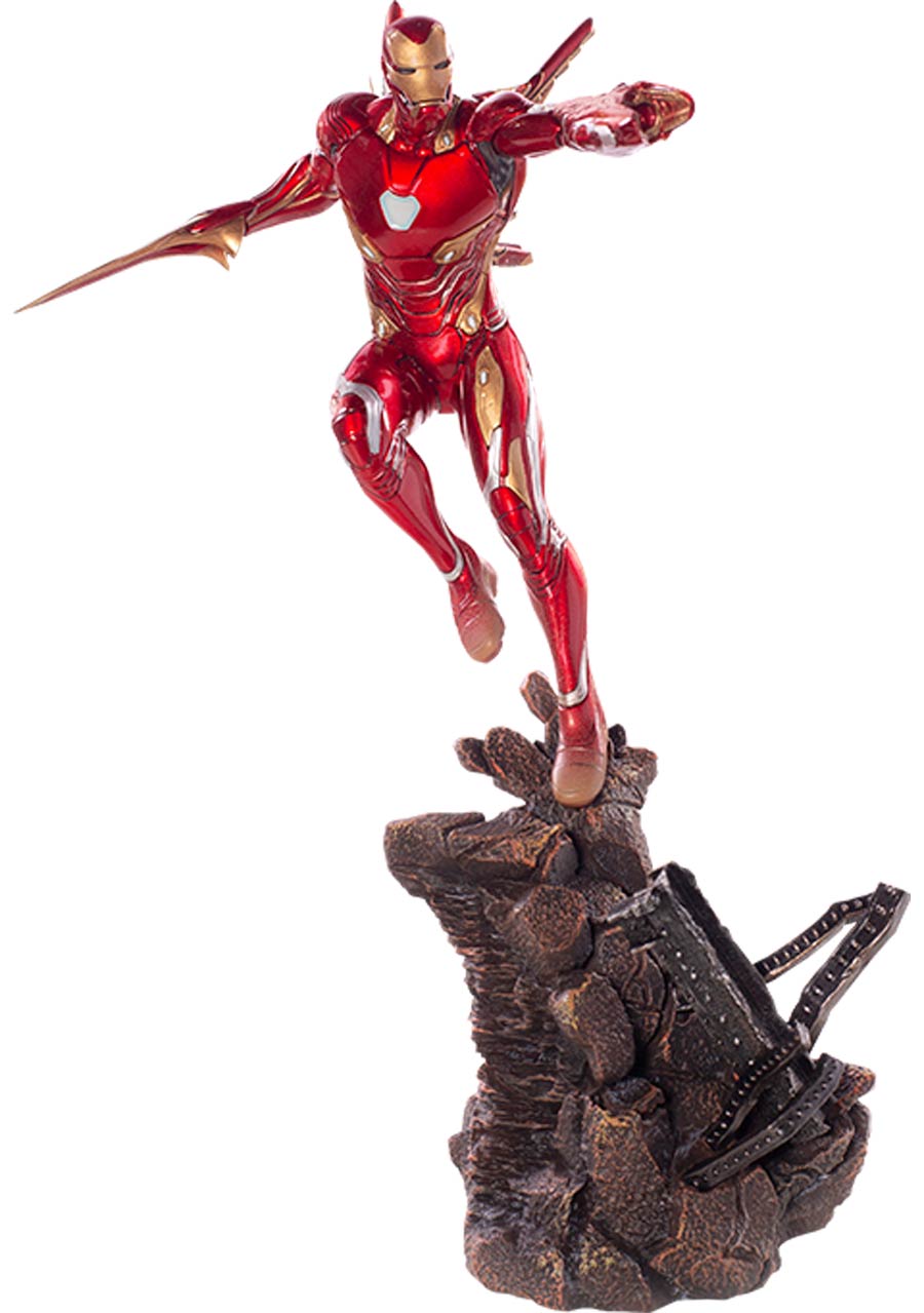 Iron Man Mark L Avengers Infinity War Art Scale 1/10 Scale Battle Diorama Series Statue