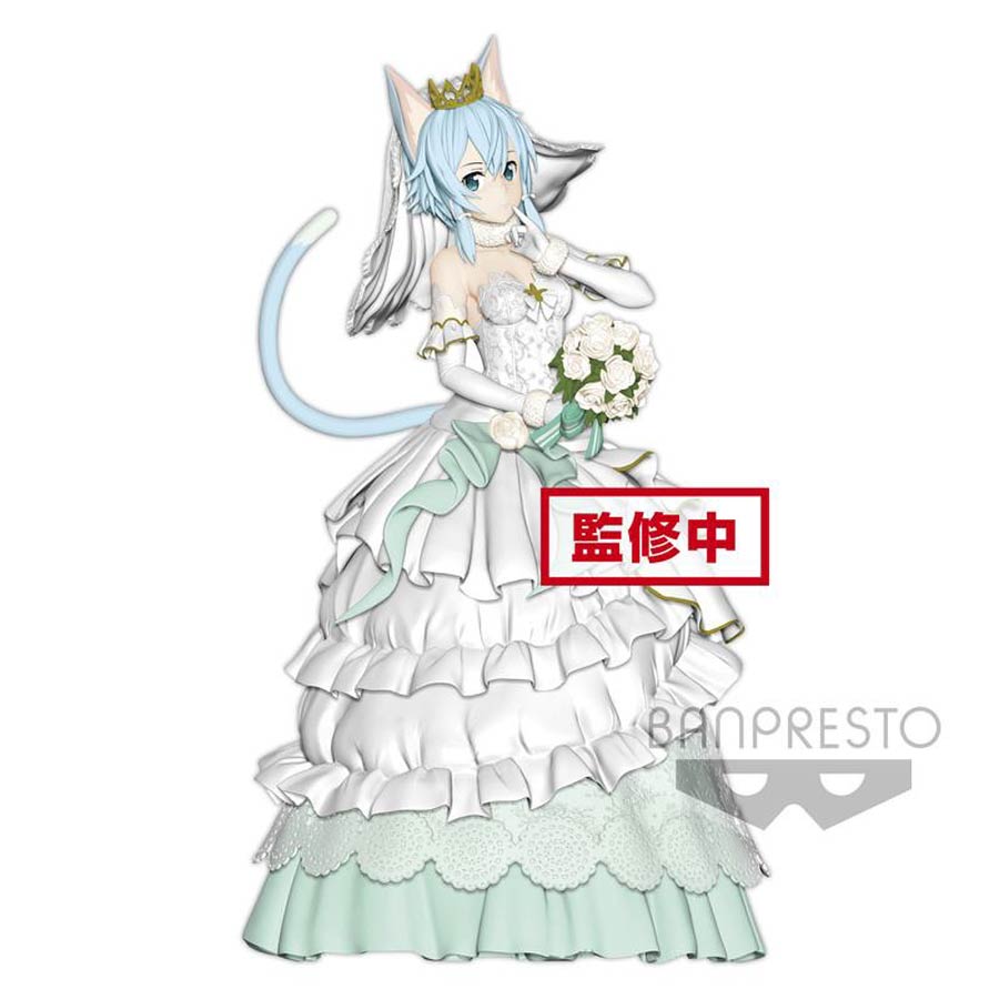 Sword Art Online Code Register - Wedding Sinon EXQ Figure