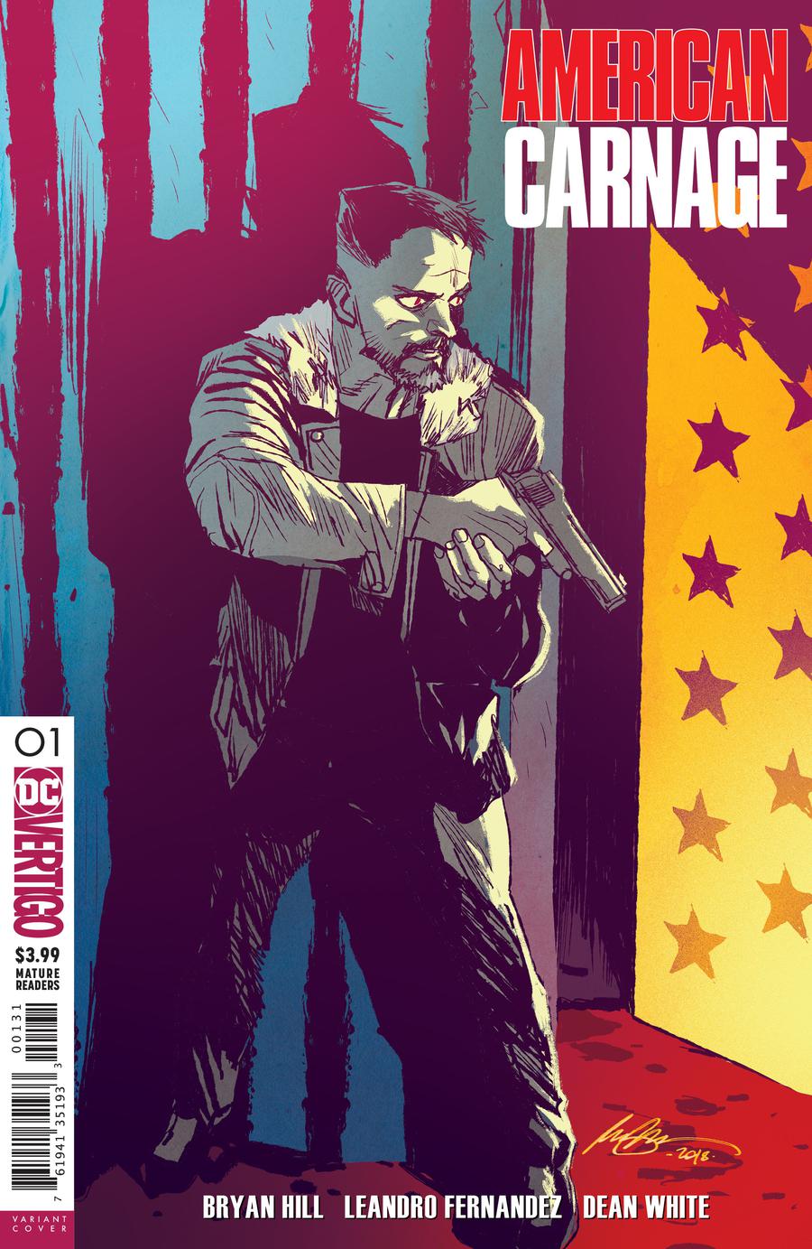 American Carnage #1 Cover B Variant Rafael Albuquerque Cover