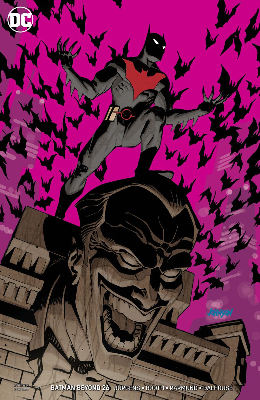 Batman Beyond Vol 6 #26 Cover B Variant Dave Johnson Cover