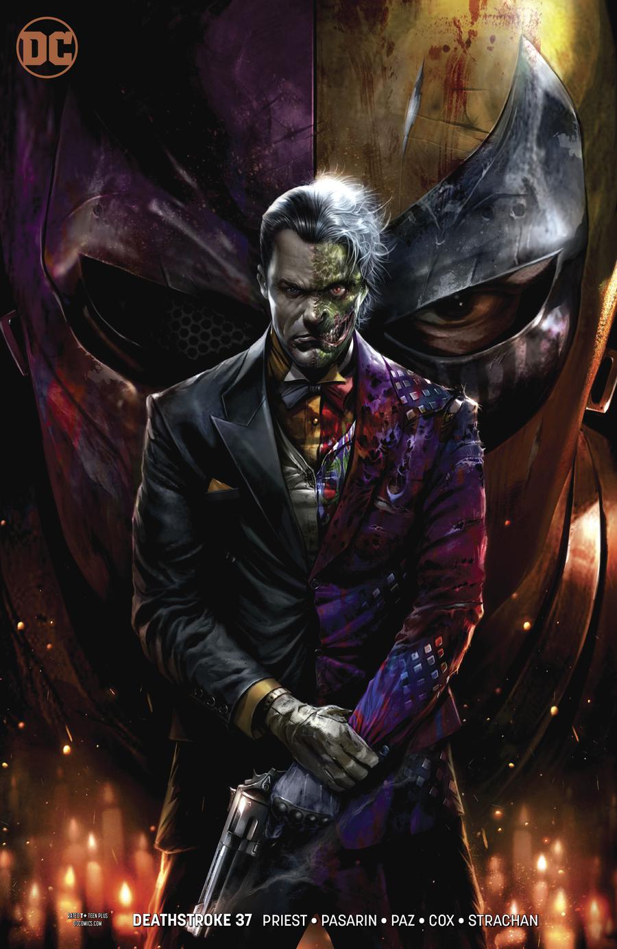 Deathstroke Vol 4 #37 Cover B Variant Francesco Mattina Cover