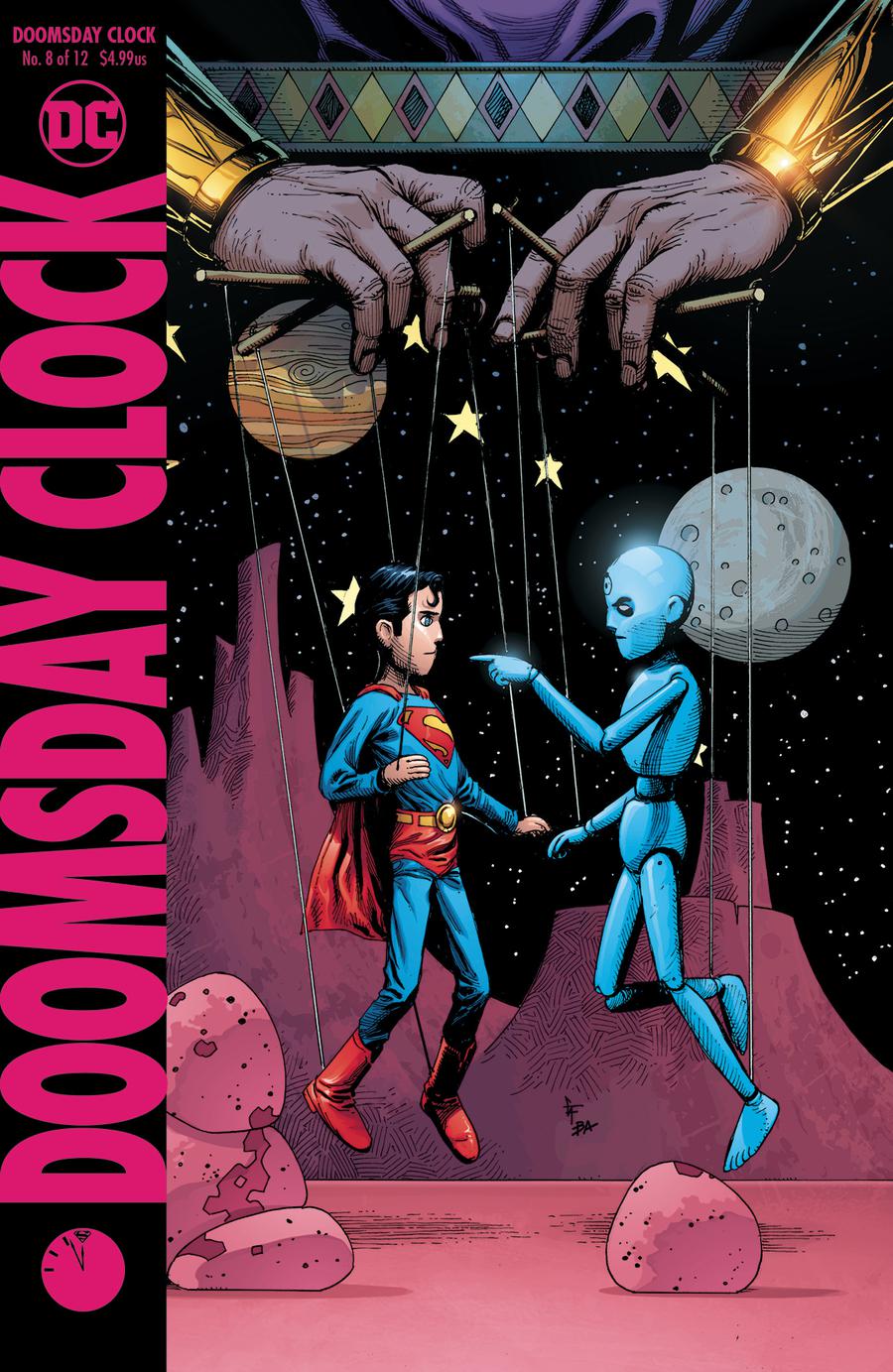 Doomsday Clock #8 Cover B Variant Gary Frank Cover