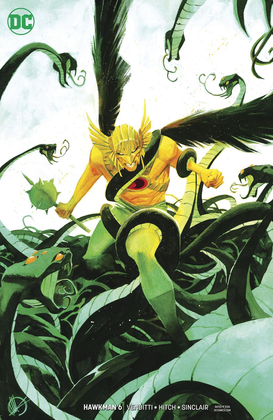 Hawkman Vol 5 #6 Cover B Variant Matteo Scalera Cover