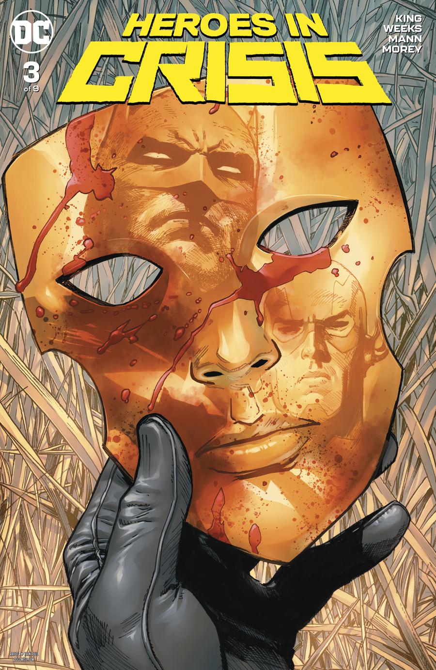 Heroes In Crisis #3 Cover A 1st Ptg Regular Clay Mann Cover