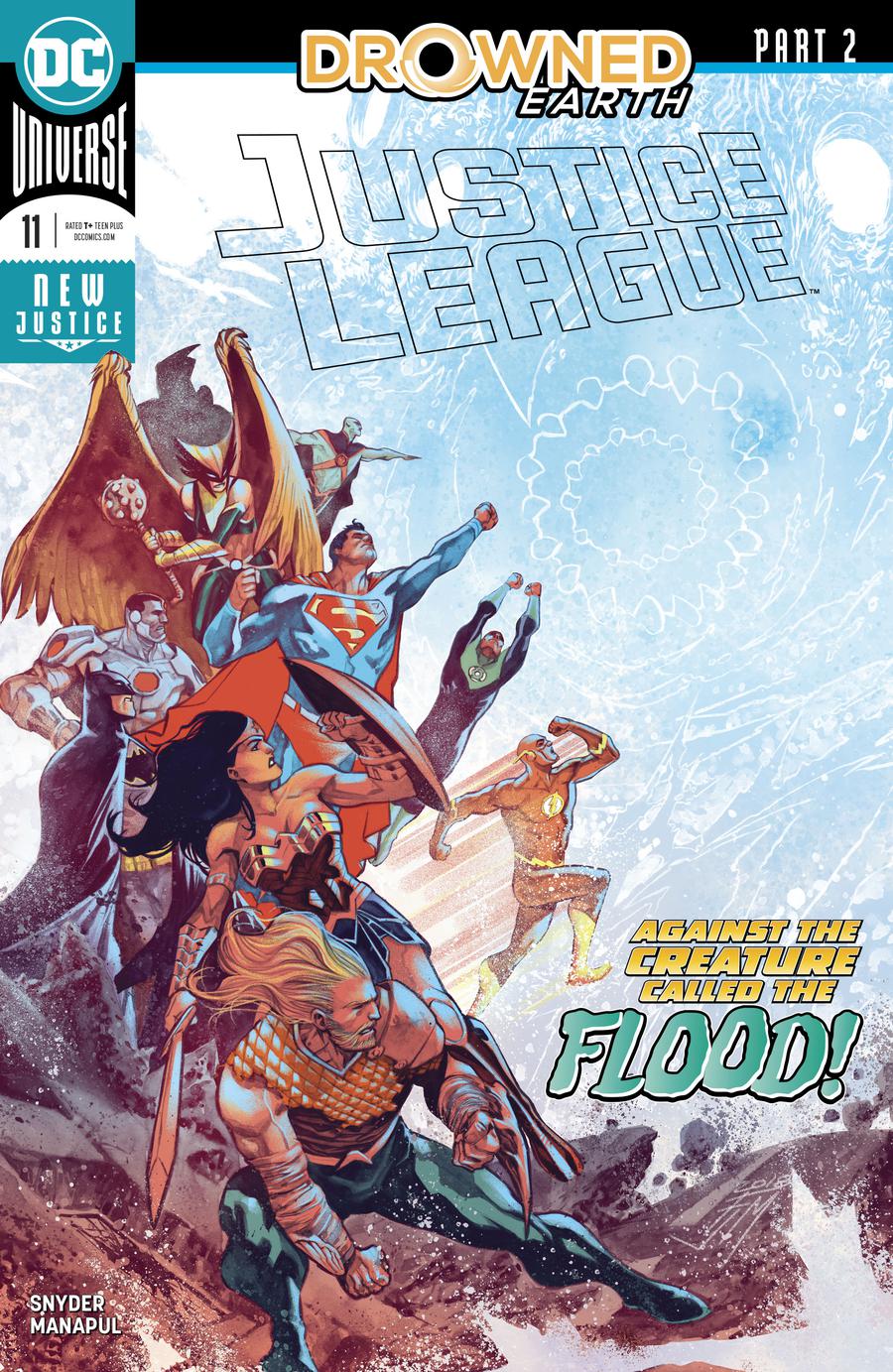 Justice League Vol 4 #11 Cover A Regular Francis Manapul Cover (Drowned Earth Part 2)