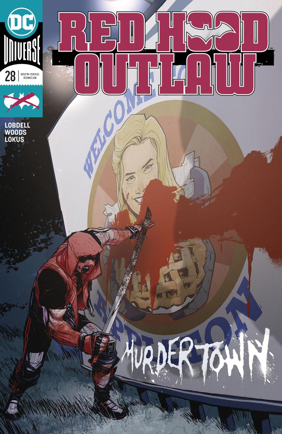 Red Hood Outlaw #28 Cover A Regular Pete Woods Cover