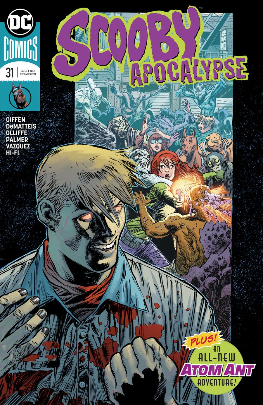 Scooby Apocalypse #31 Cover A Regular Patrick Olliffe & Tom Palmer Cover