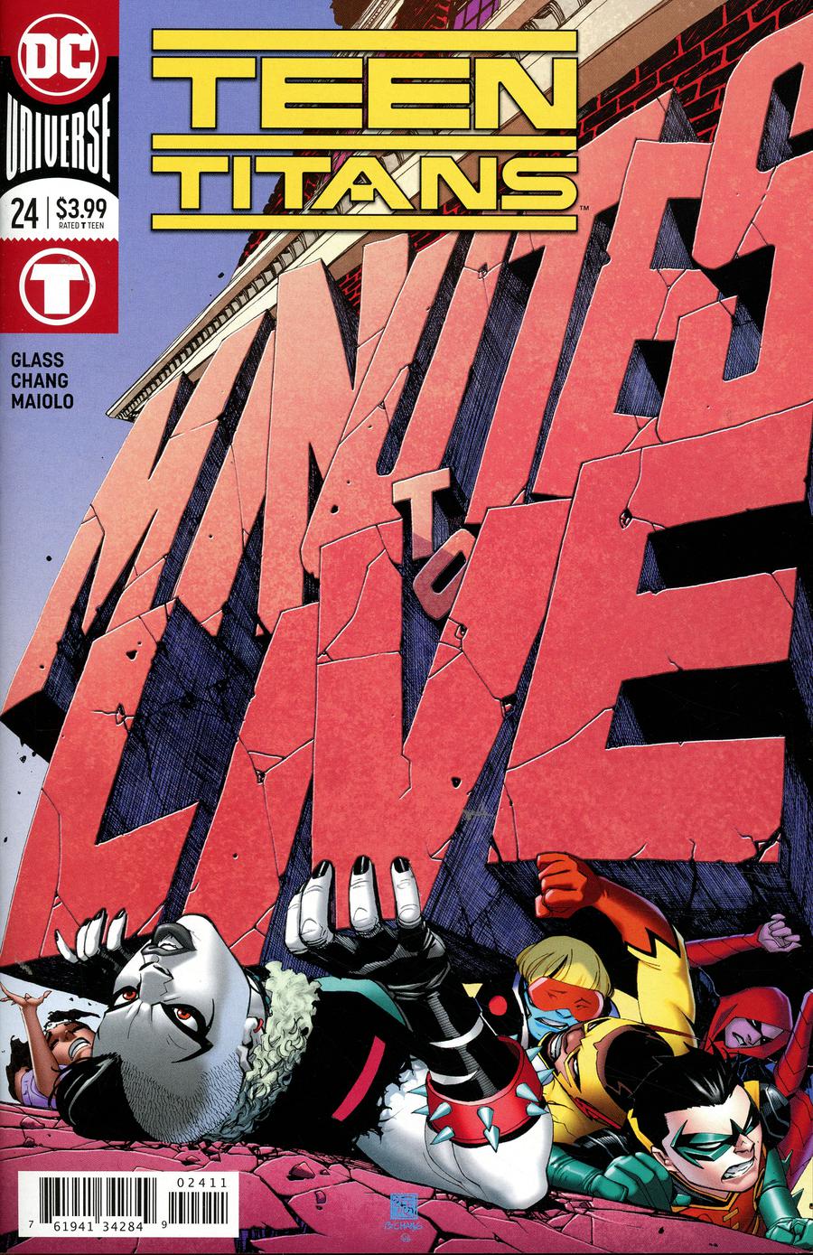 Teen Titans Vol 6 #24 Cover A Regular Bernard Chang Cover