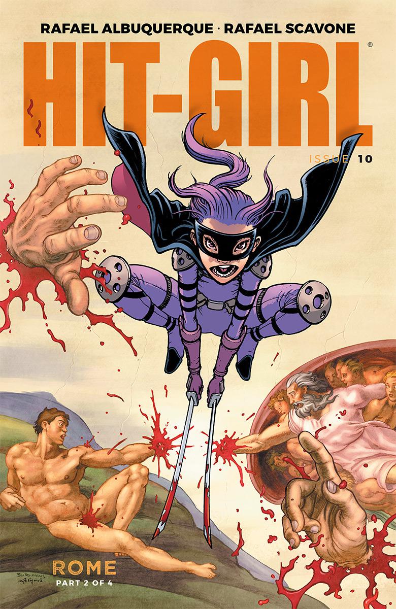 Hit-Girl Vol 2 #10 Cover C Variant Chris Burnham Cover