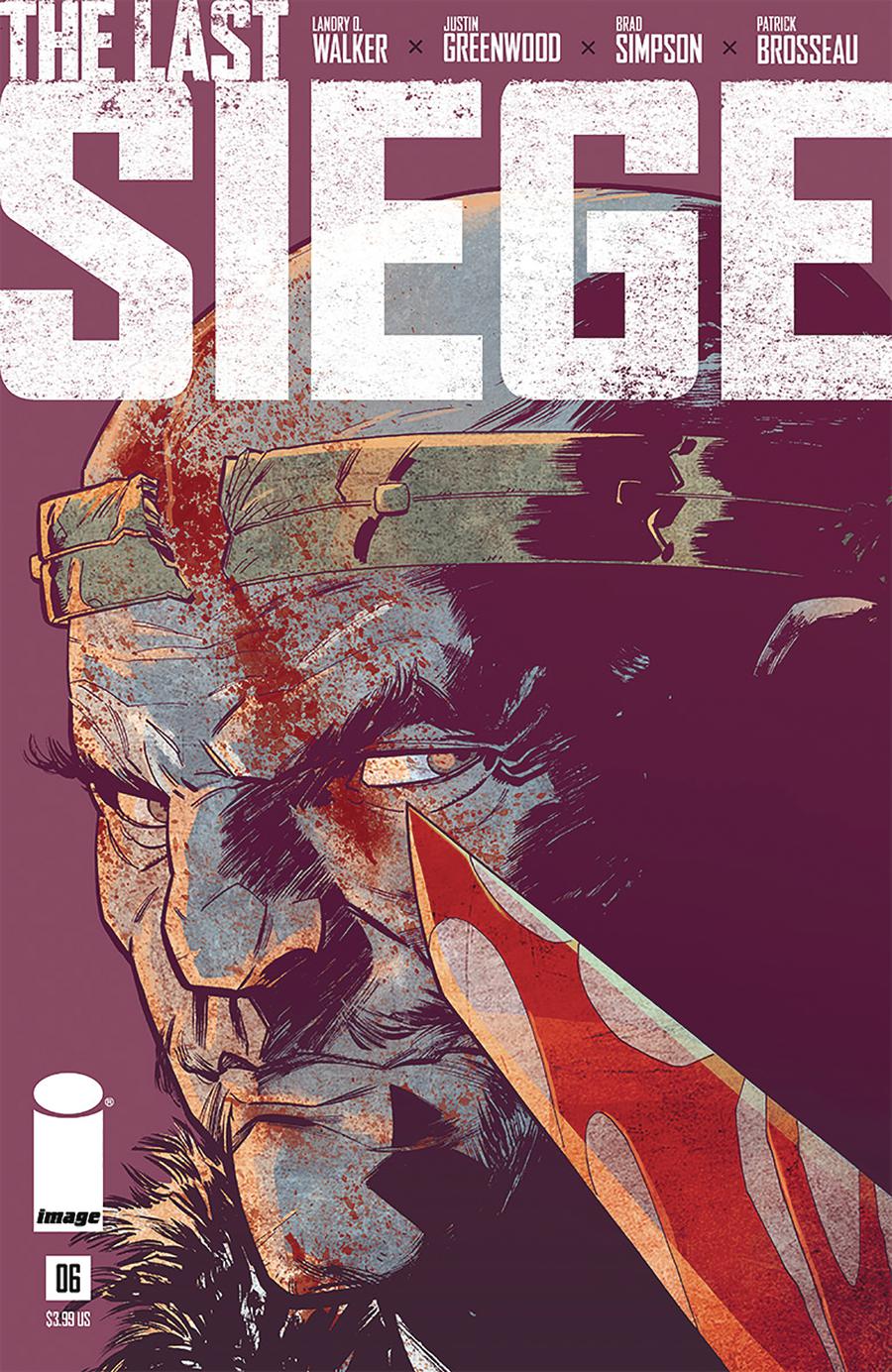 Last Siege #6 Cover A Regular Justin Greenwood Cover