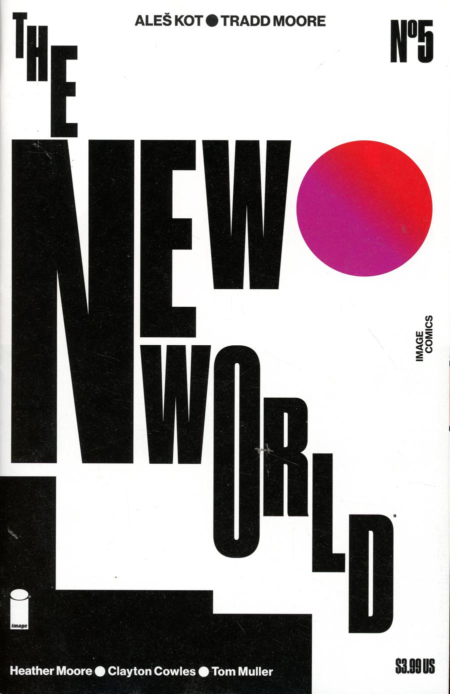 New World #5 Cover B Variant Tom Muller Cover