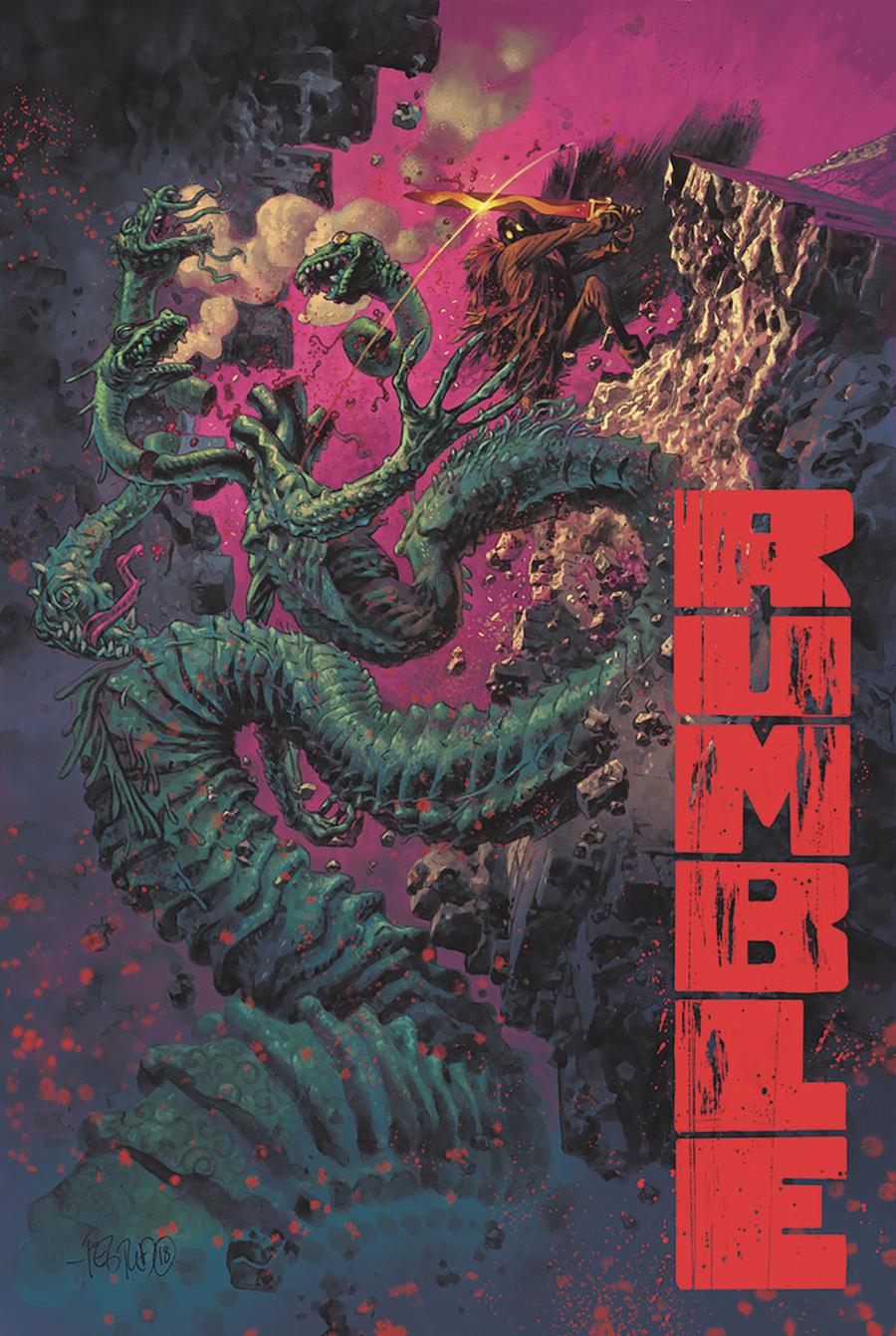 Rumble Vol 2 #9 Cover B Variant Duncan Fegredo Cover