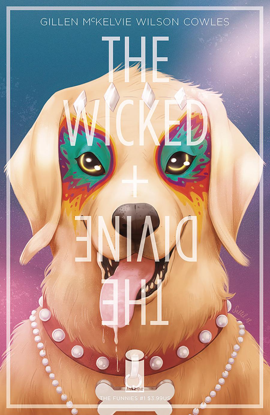 Wicked + The Divine Funnies One Shot Cover B Variant Margaux Saltel Cover