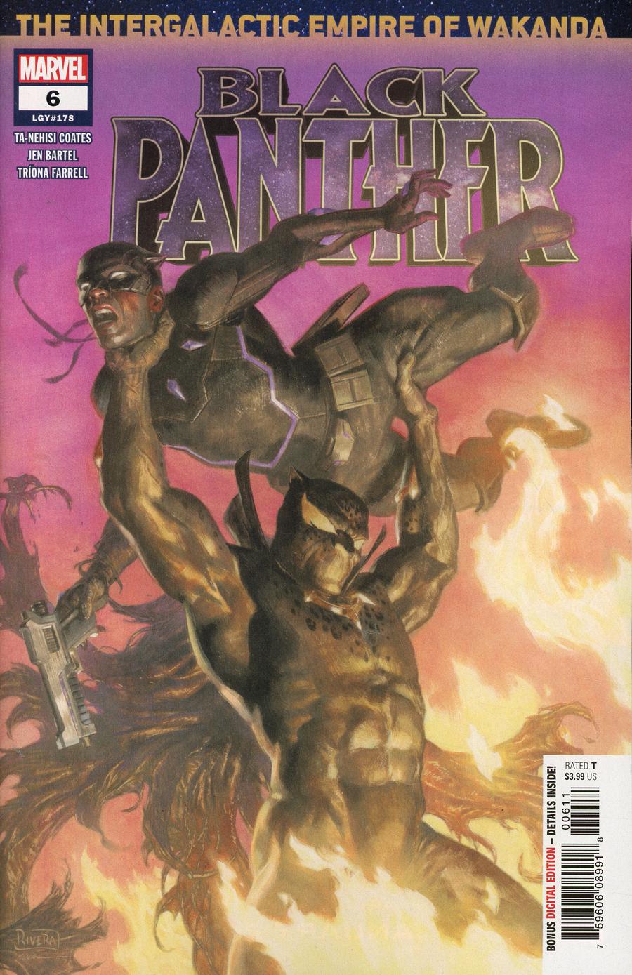Black Panther Vol 7 #6 Cover A Regular Paolo Rivera & Daniel Acuna Cover