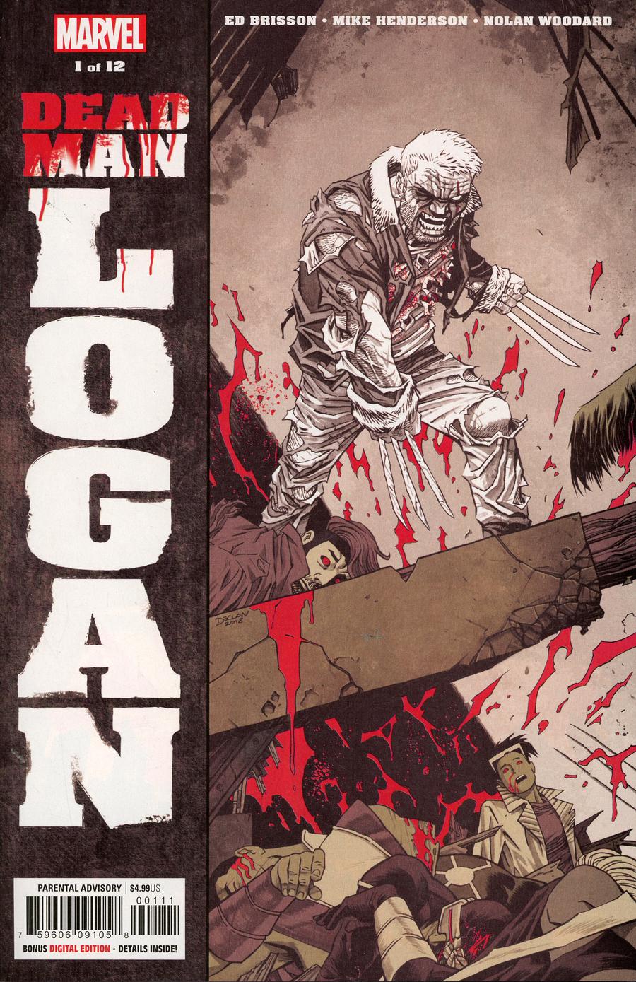 Dead Man Logan #1 Cover A 1st Ptg Regular Declan Shalvey Cover