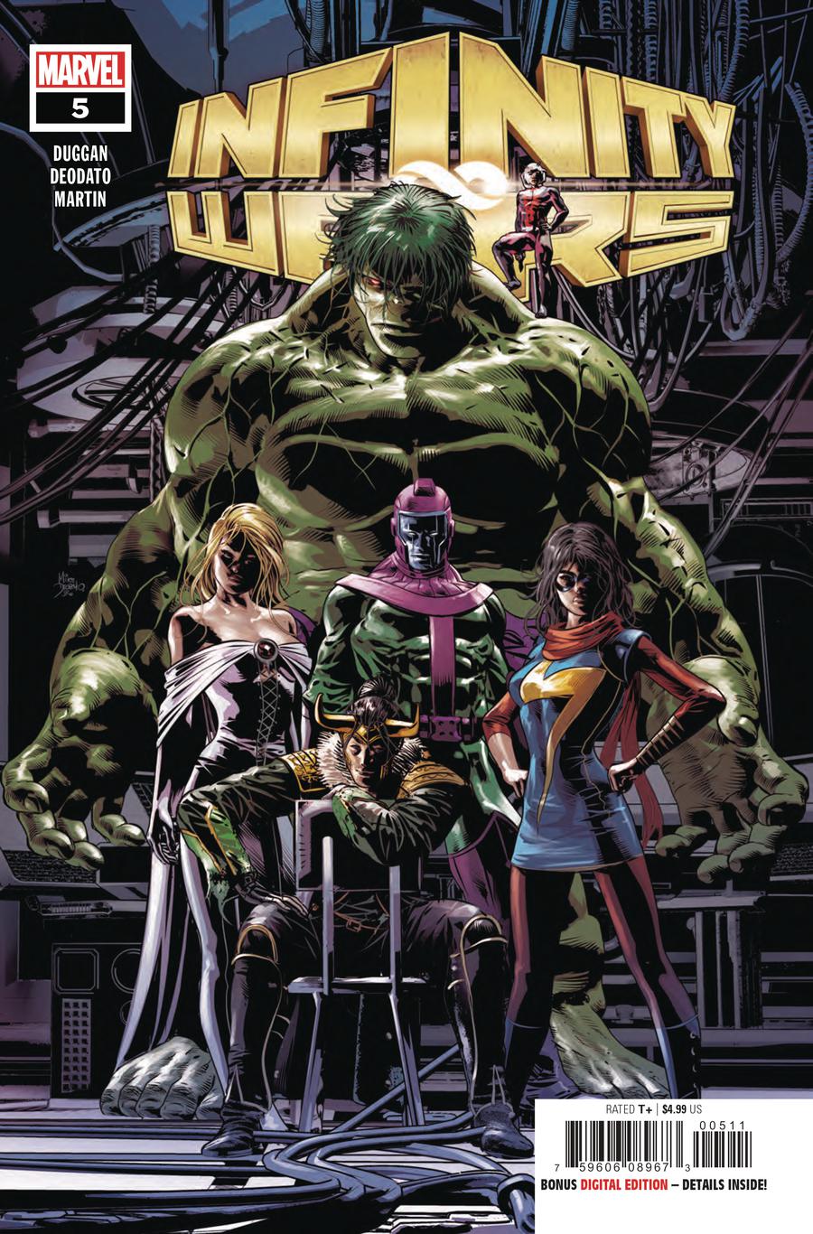 Infinity Wars #5 Cover A Regular Mike Deodato Jr Cover