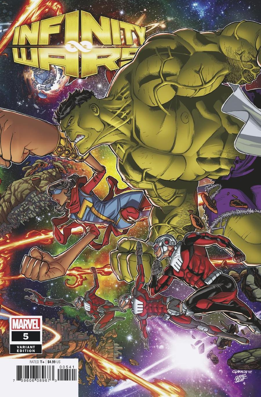 Infinity Wars #5 Cover D Variant Javier Garron Connecting Cover (5 Of 6)