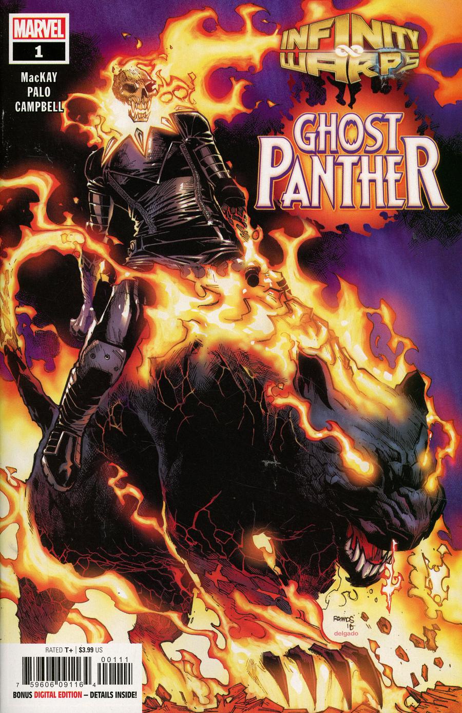 Infinity Wars Ghost Panther #1 Cover A Regular Humberto Ramos Cover