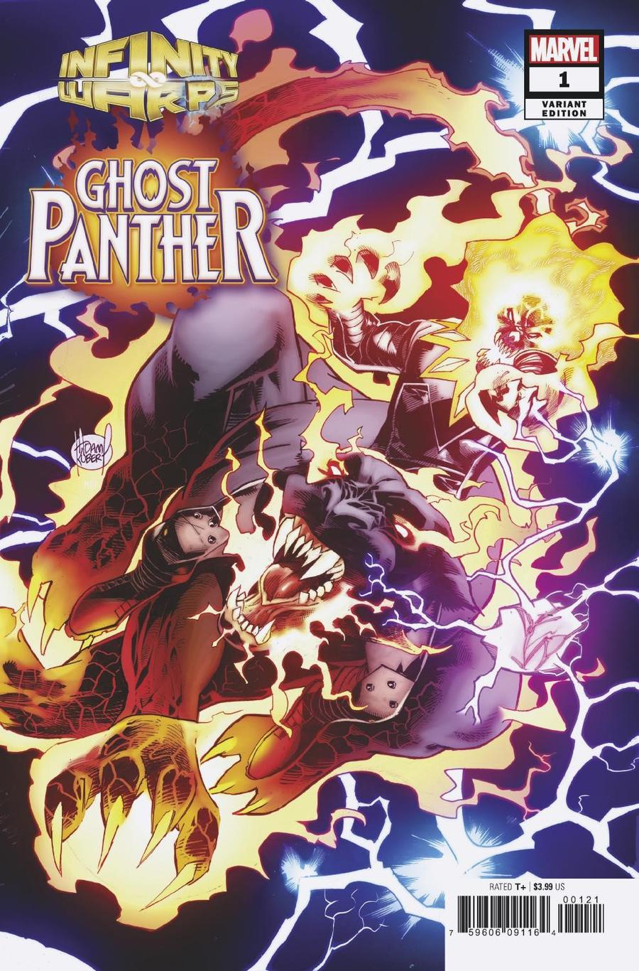 Infinity Wars Ghost Panther #1 Cover B Variant Adam Kubert Connecting Cover
