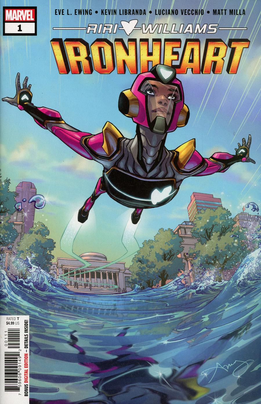 Ironheart #1 Cover A 1st Ptg Regular Amy Reeder Cover