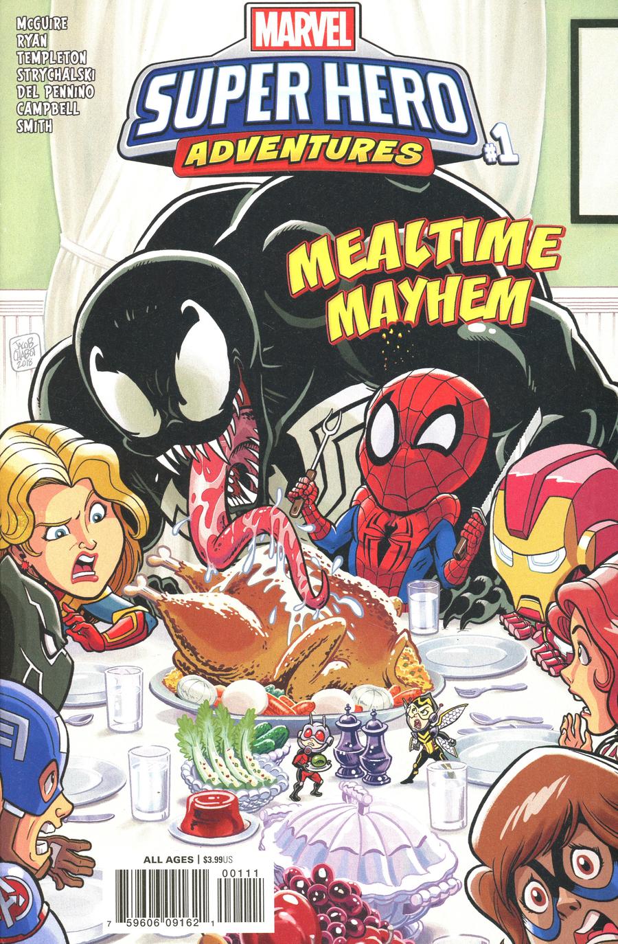 Marvel Super Hero Adventures Captain Marvel Mealtime Mayhem #1