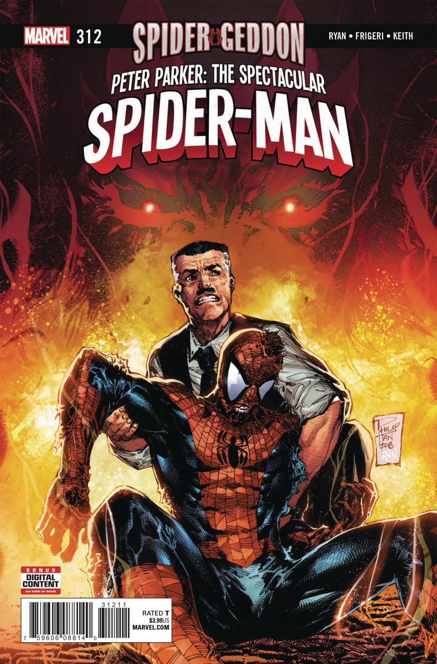 Peter Parker Spectacular Spider-Man #312 (Spider-Geddon Tie-In)