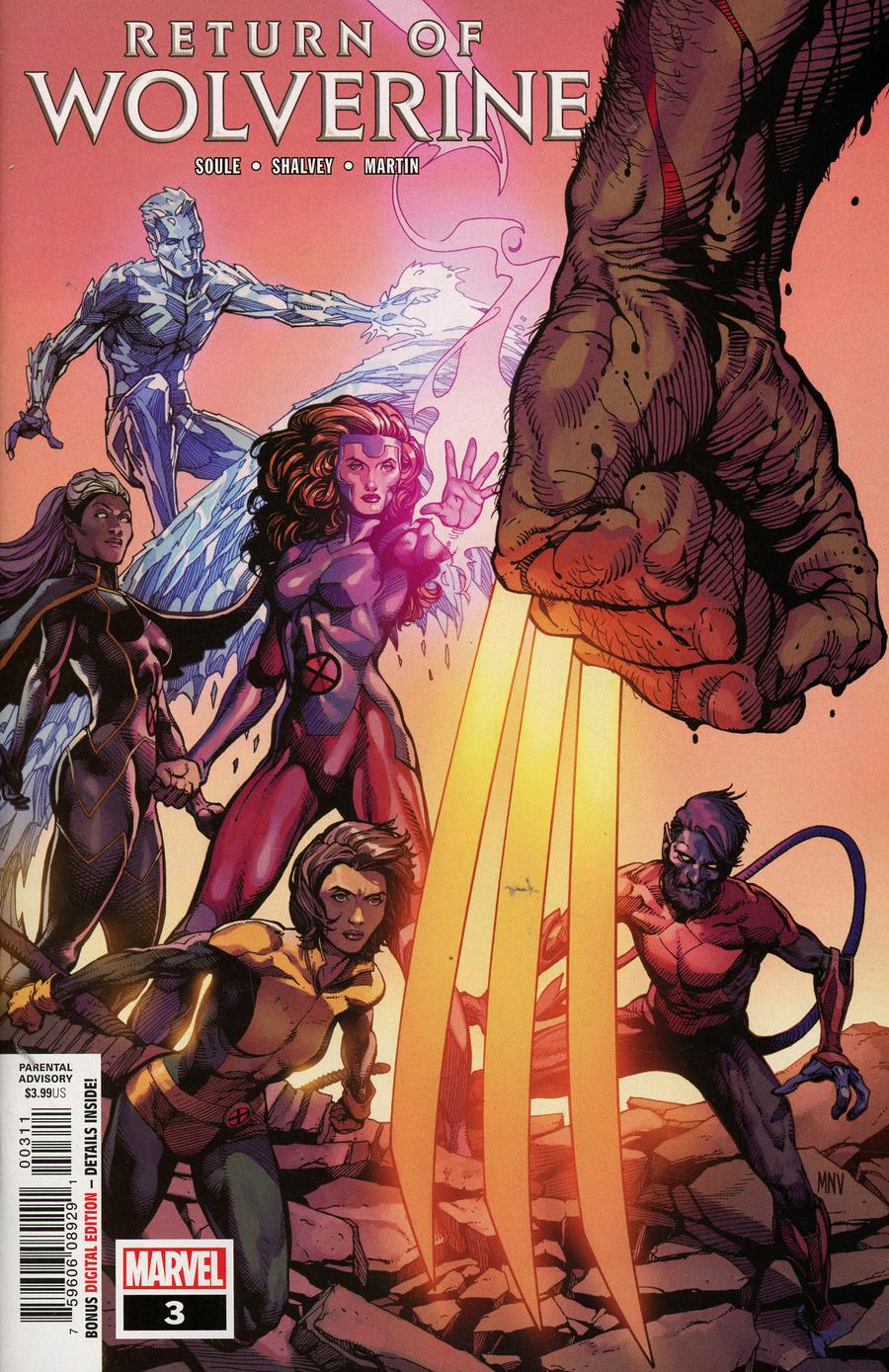 Return Of Wolverine #3 Cover A Regular Steve McNiven Cover