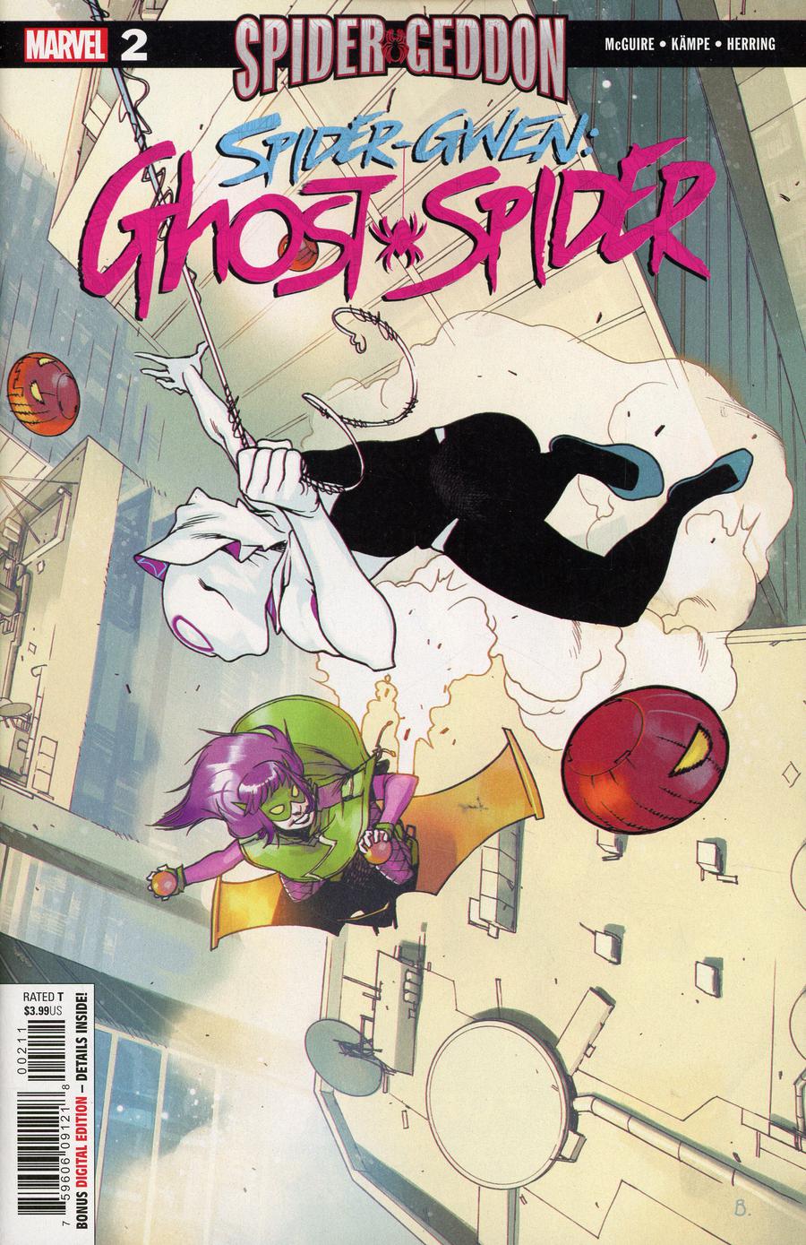 Spider-Gwen Ghost-Spider #2 Cover A Regular Bengal Cover (Spider-Geddon Tie-In)