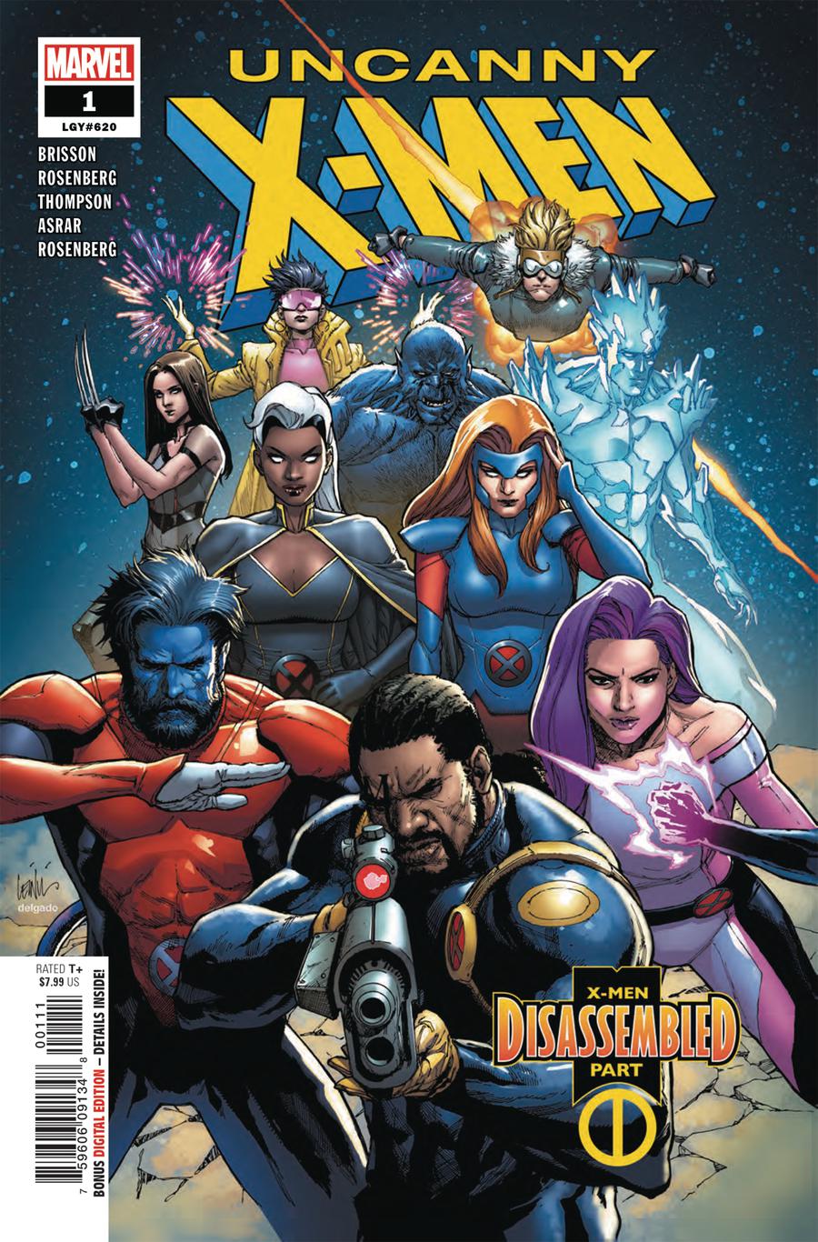 Uncanny X-Men Vol 5 #1 Cover A 1st Ptg Regular Leinil Francis Yu Cover