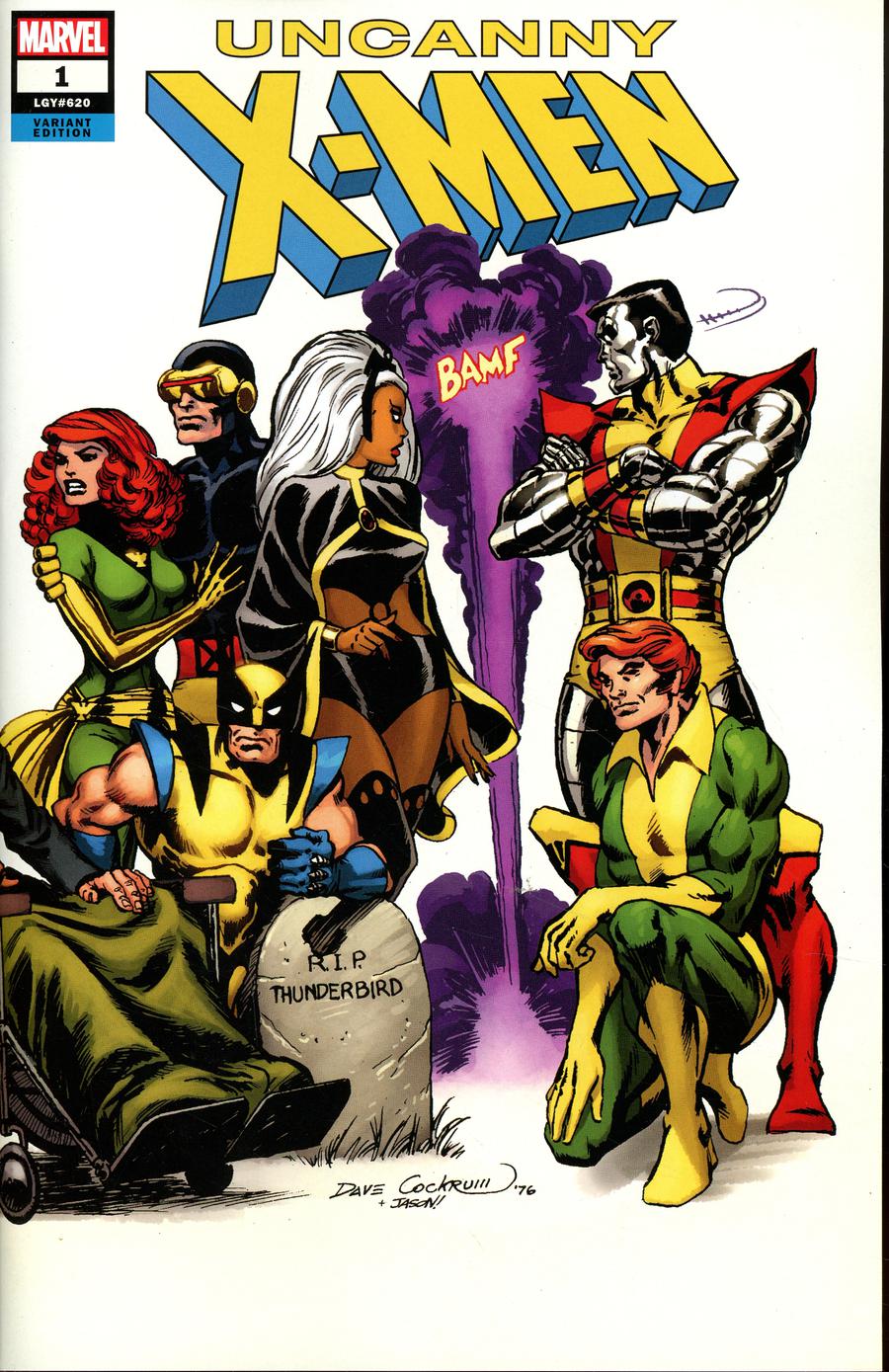 Uncanny X-Men Vol 5 #1 Cover B Variant Dave Cockrum Hidden Gem Wraparound Cover