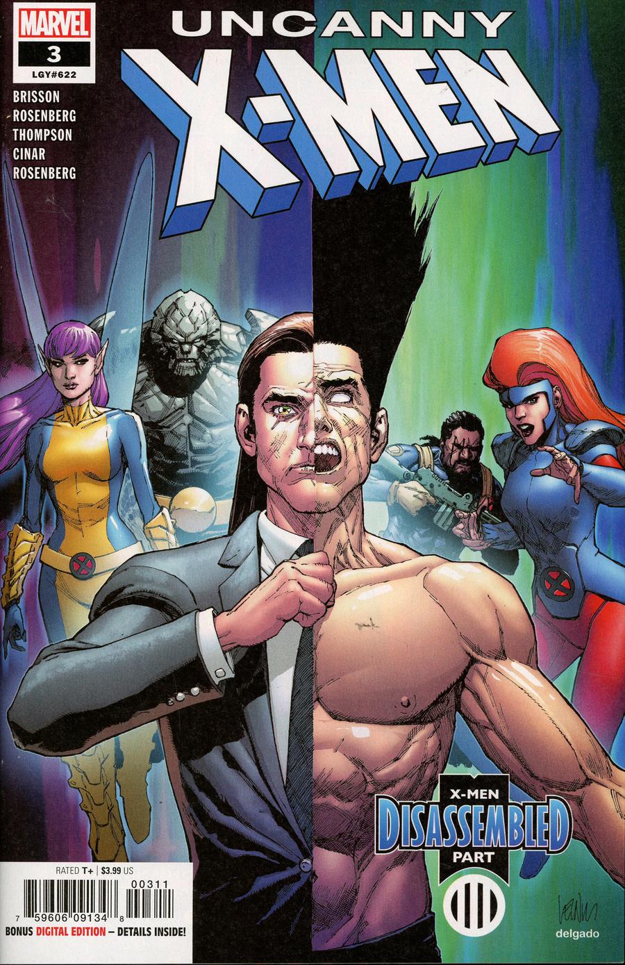 Uncanny X-Men Vol 5 #3 Cover A 1st Ptg Regular Leinil Francis Yu Cover