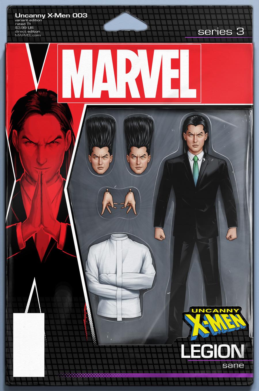 Uncanny X-Men Vol 5 #3 Cover B Variant John Tyler Christopher Action Figure Cover