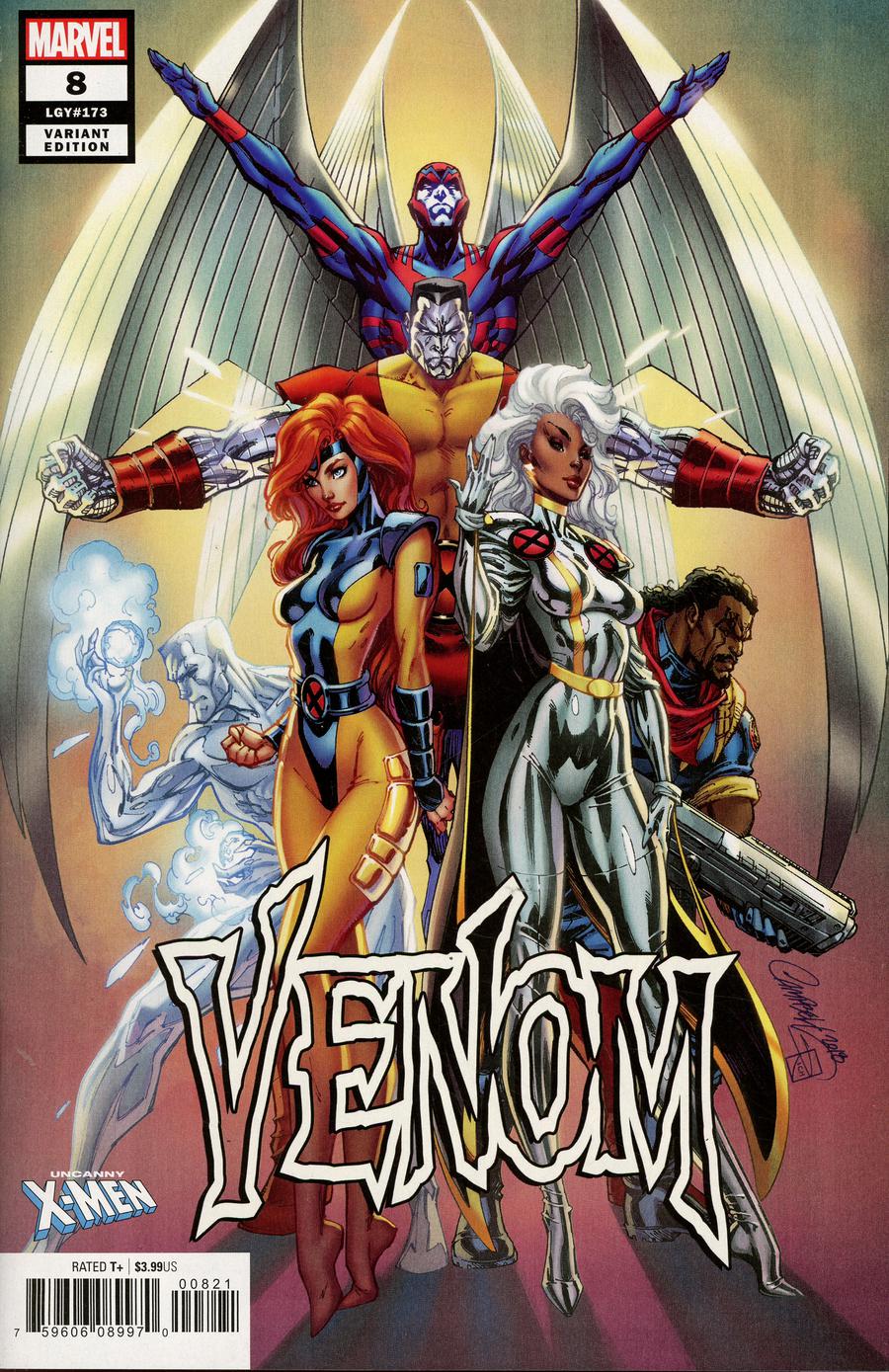 Venom Vol 4 #8 Cover B Variant J Scott Campbell Uncanny X-Men Cover