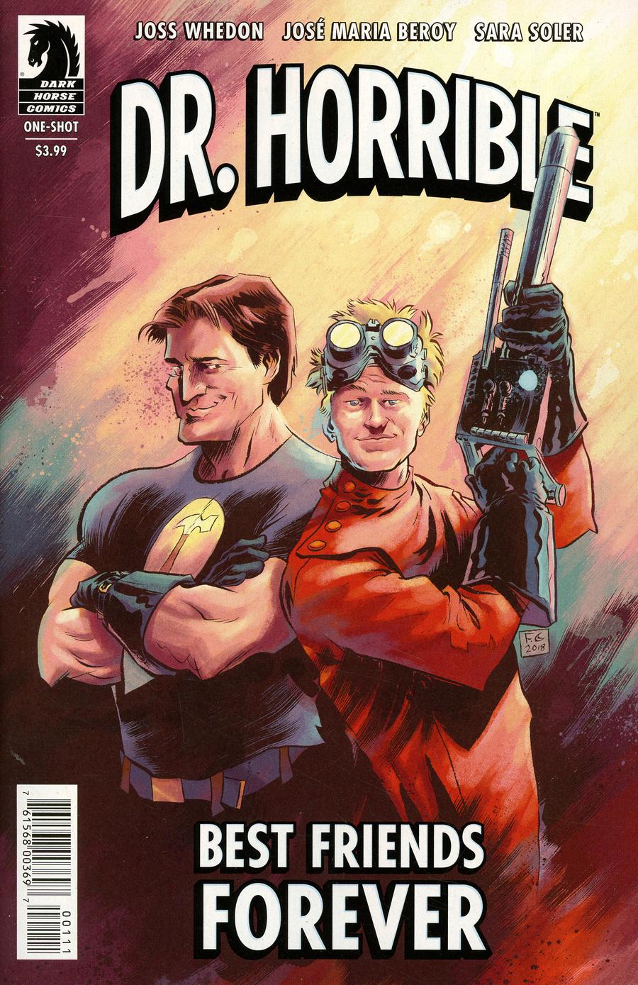 Dr Horrible Best Friends Forever #0 Cover A Regular Fabio Moon Cover