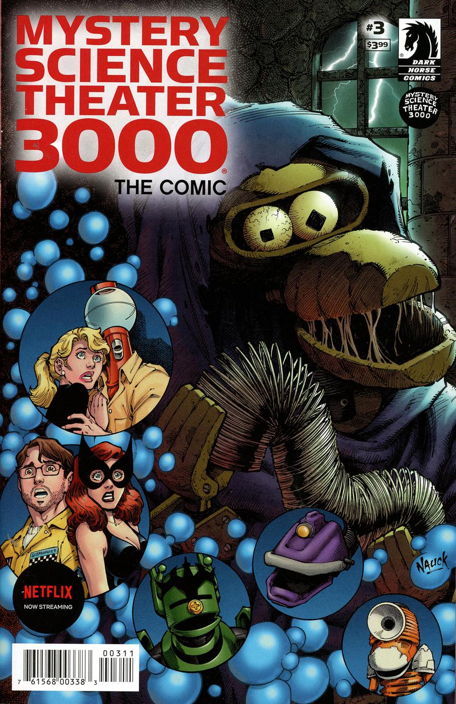 Mystery Science Theater 3000 #3 Cover A Regular Todd Nauck Cover