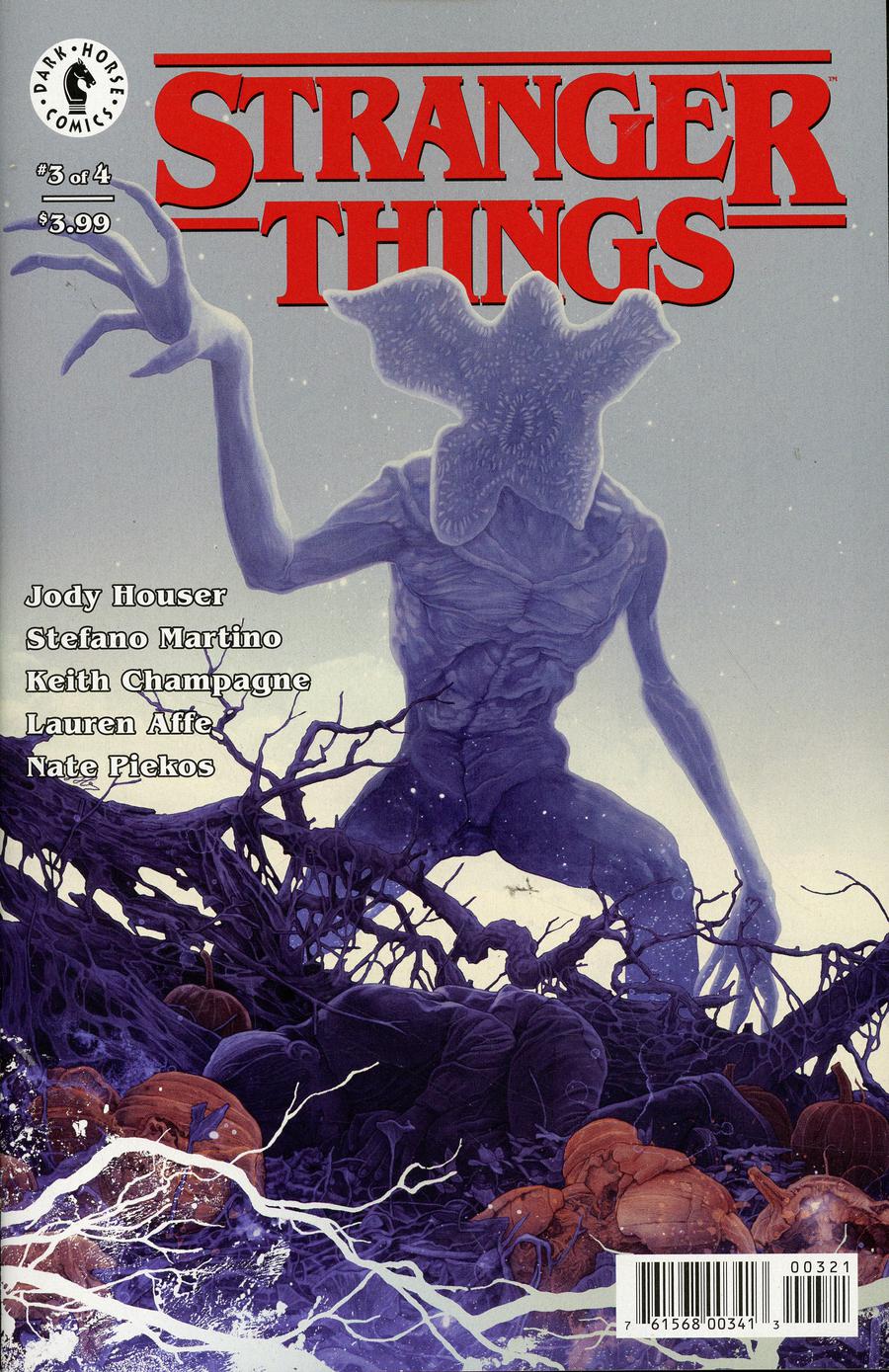 Stranger Things #3 Cover B Variant Grzegorz Domaradzki Cover