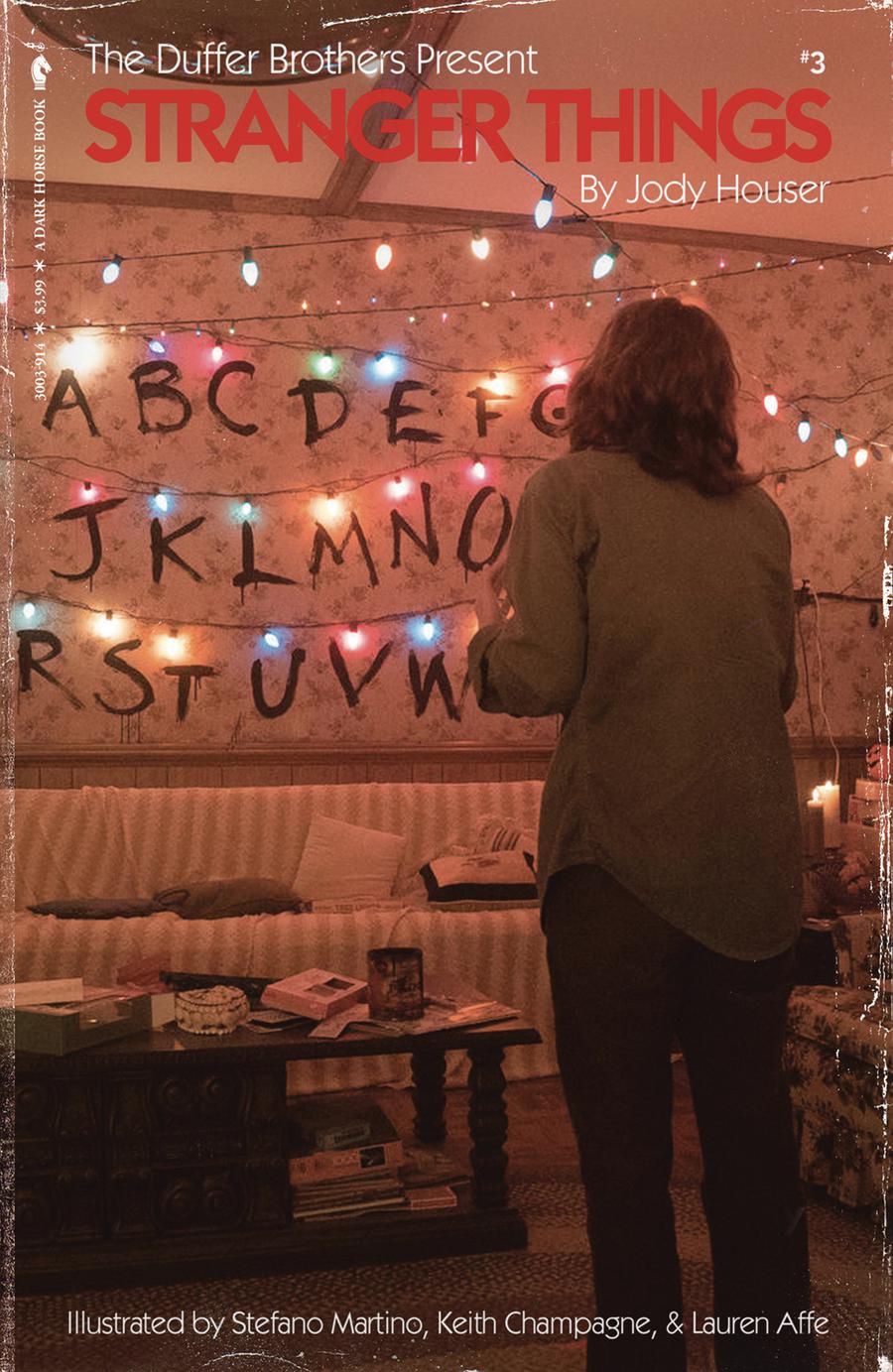 Stranger Things #3 Cover D Variant Photo Cover