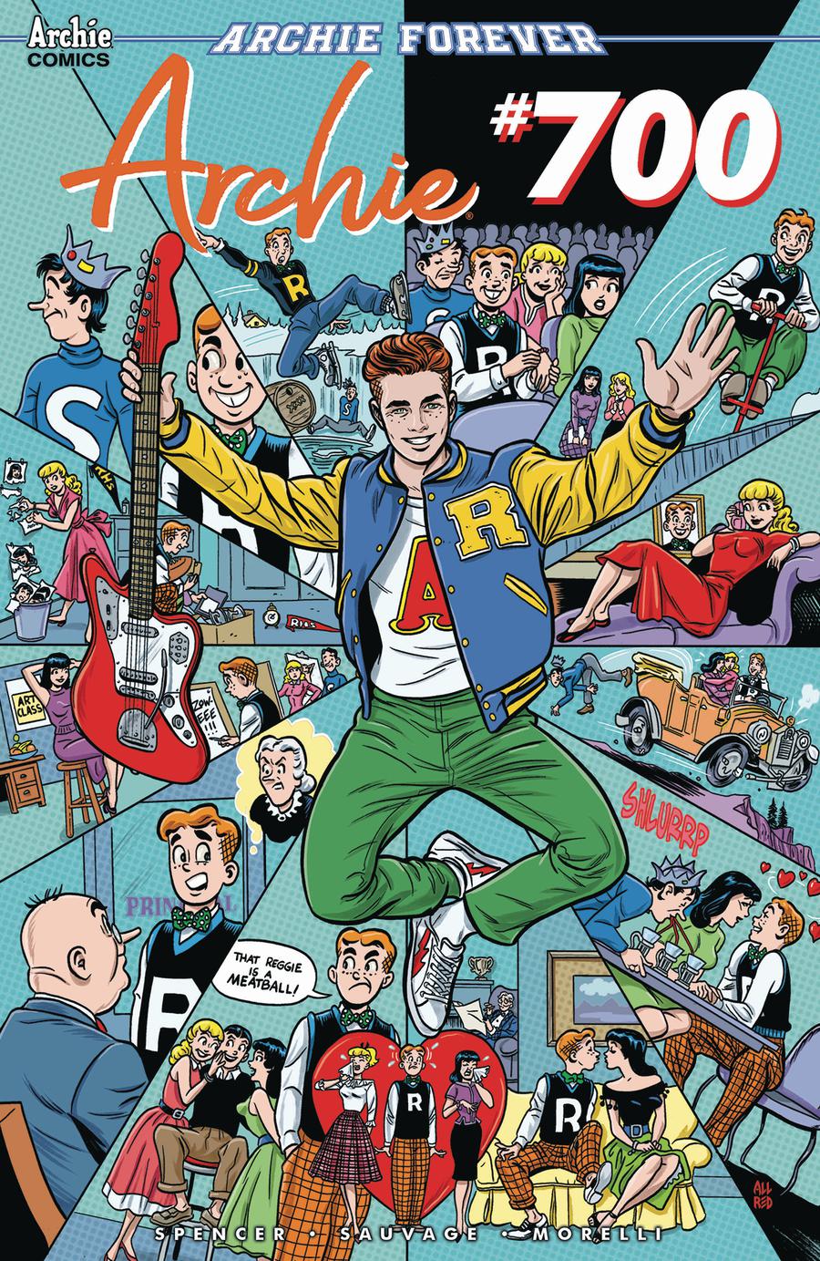 Archie Vol 2 #700 Cover B Variant Michael Allred & Laura Allred Cover