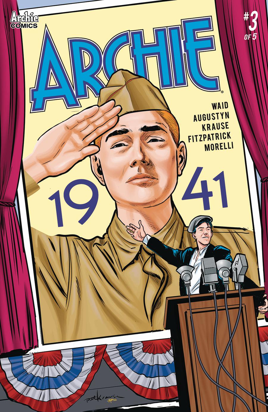Archie 1941 #3 Cover A Regular Peter Krause & Rosario Tito Pena Cover