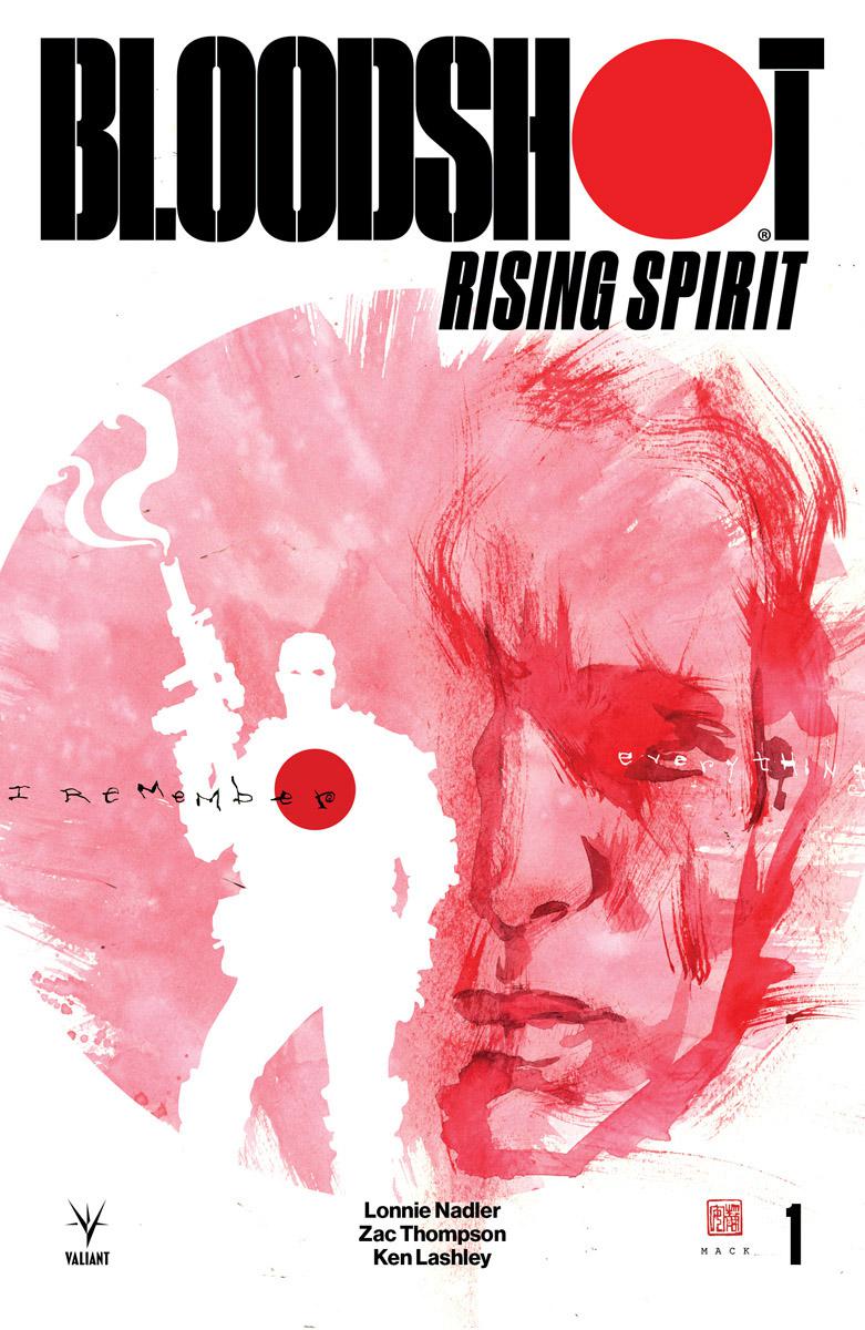 Bloodshot Rising Spirit #1 Cover B Variant David Mack Cover