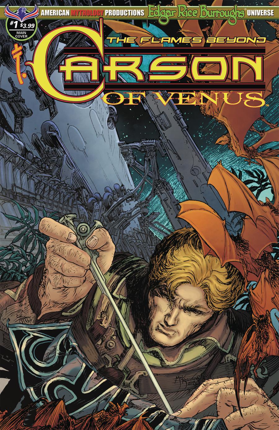 Carson Of Venus Flames Beyond #1 Cover A Regular Michael William Kaluta Cover