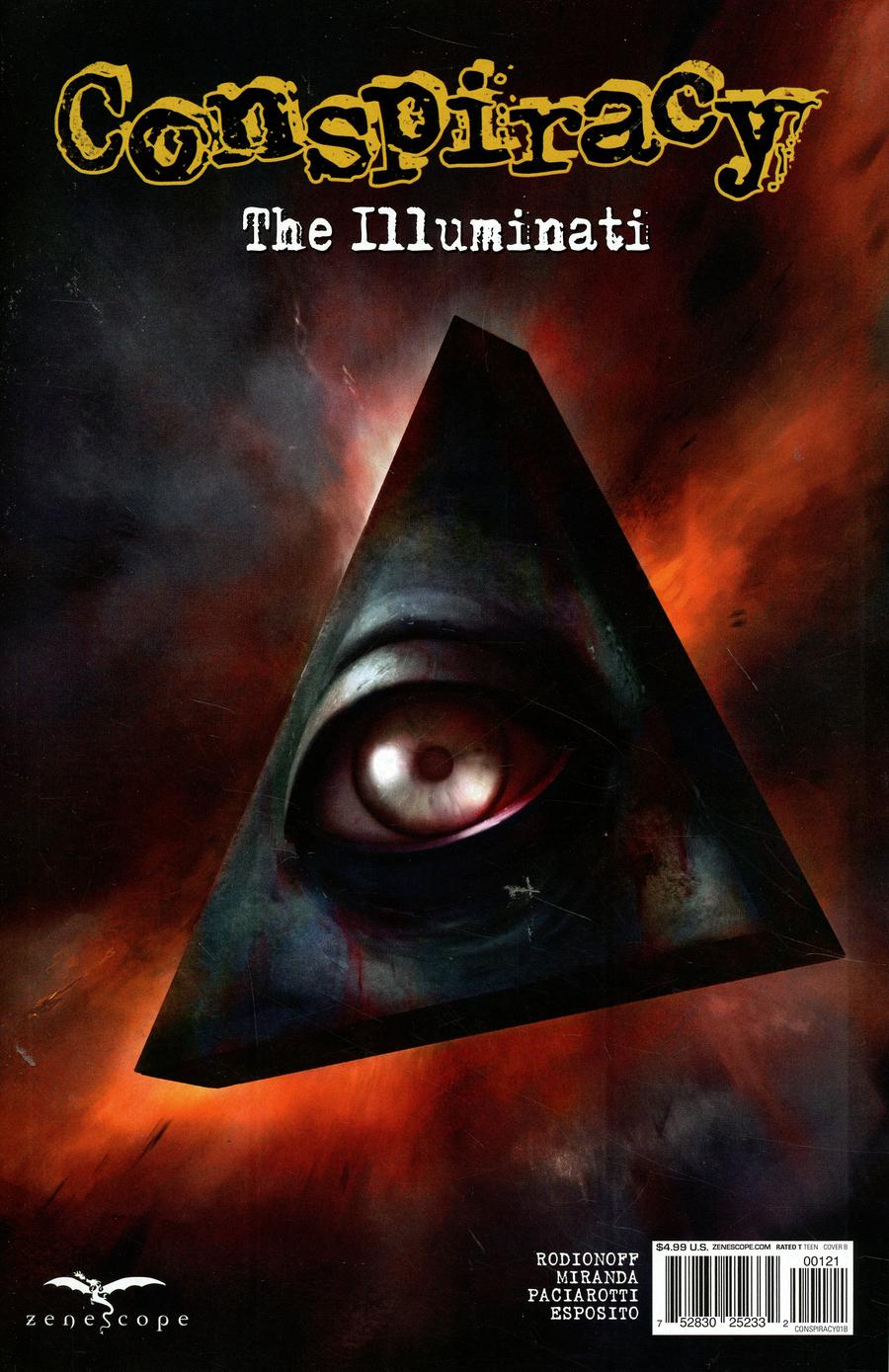 Conspiracy (Zenescope) #1 The Illuminati Cover B Marc Rosete
