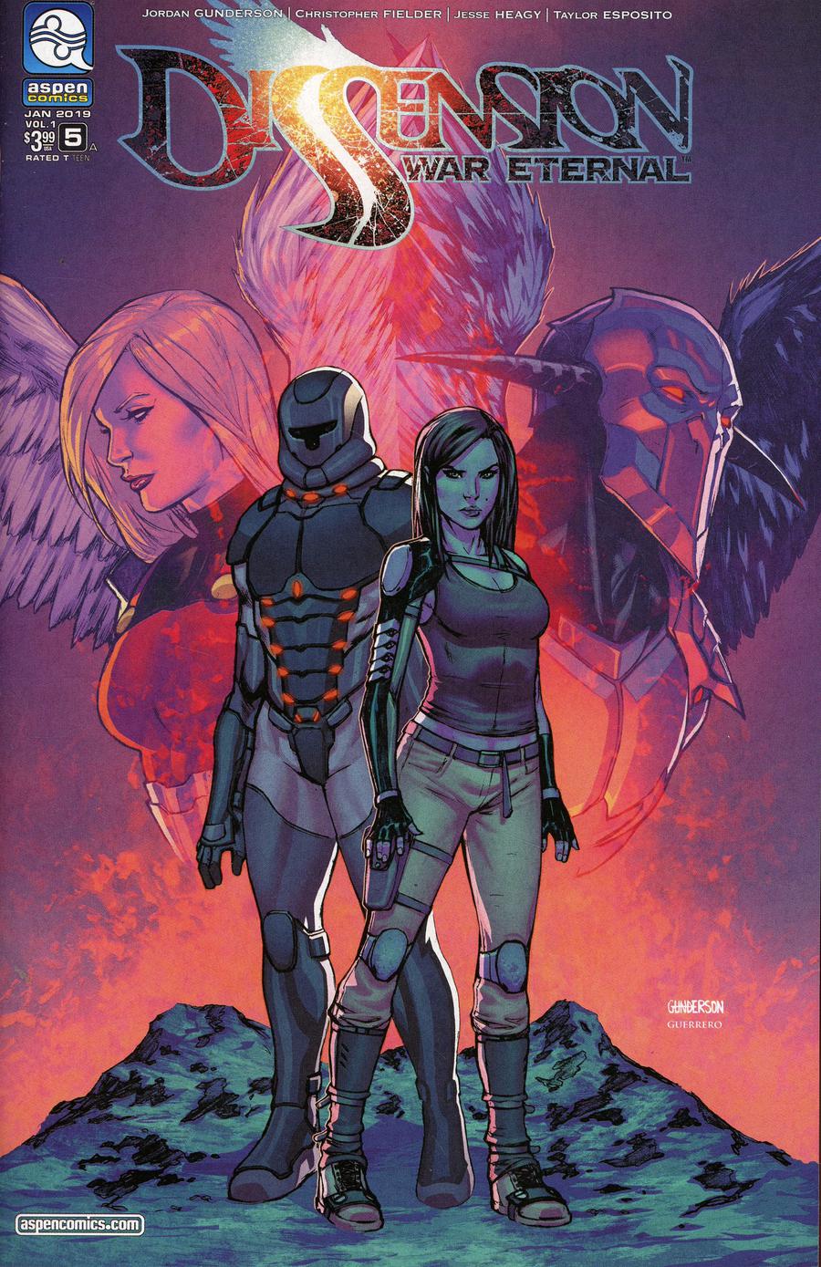 Dissension War Eternal #5 Cover A Regular Jordan Gunderson Cover