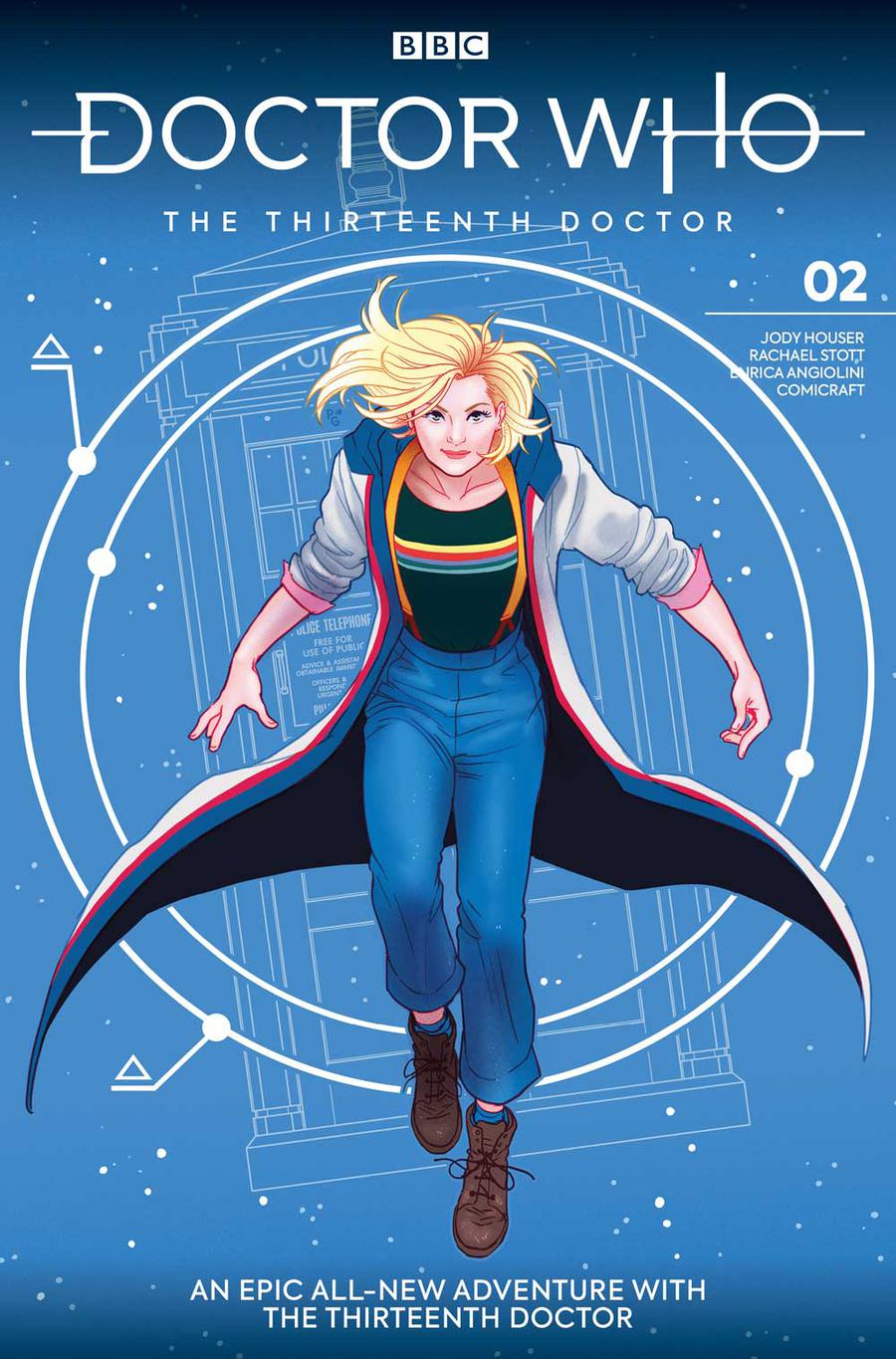 Doctor Who 13th Doctor #2 Cover A 1st Ptg Regular Paulina Ganucheau Cover