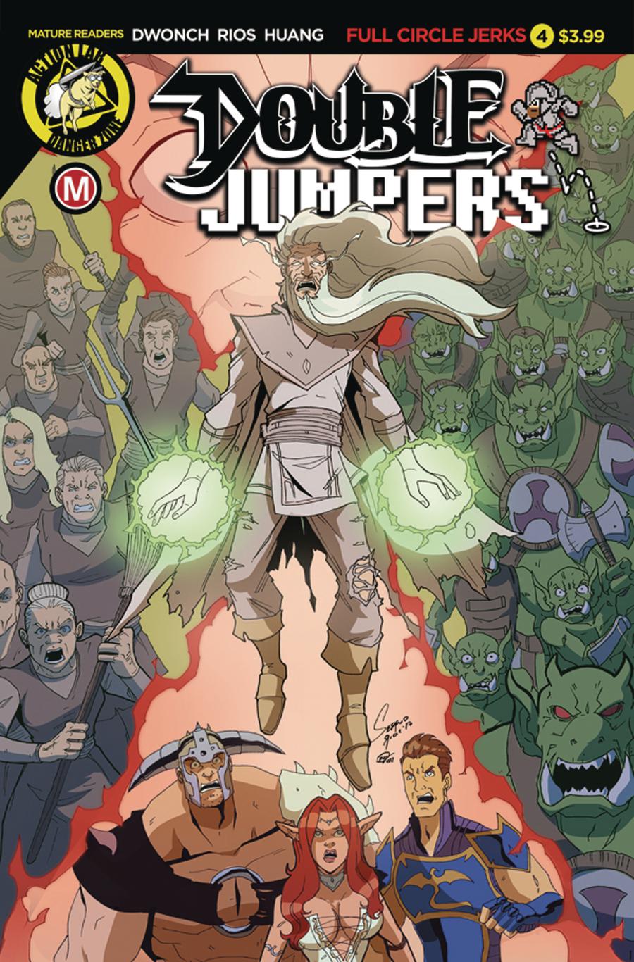 Double Jumpers Full Circle Jerks #4 Cover A Regular Sergio Rios Cover